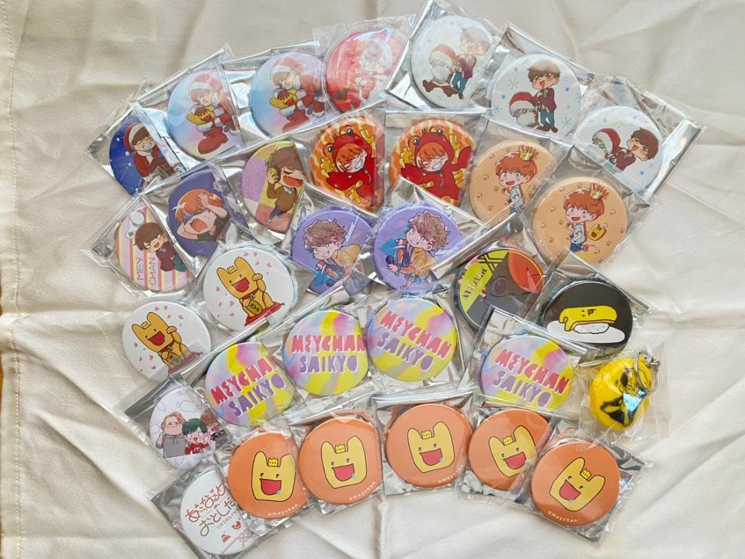 Amazon.co.jp: めいちゃん 缶バッジ ボイスキーホルダー お 中 : おもちゃ