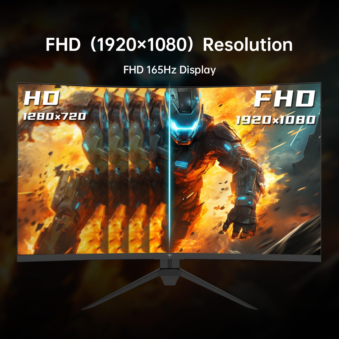 Amazon.co.jp: KTC 32インチ 湾曲ゲーミングモニター FHD 1080P 165Hz