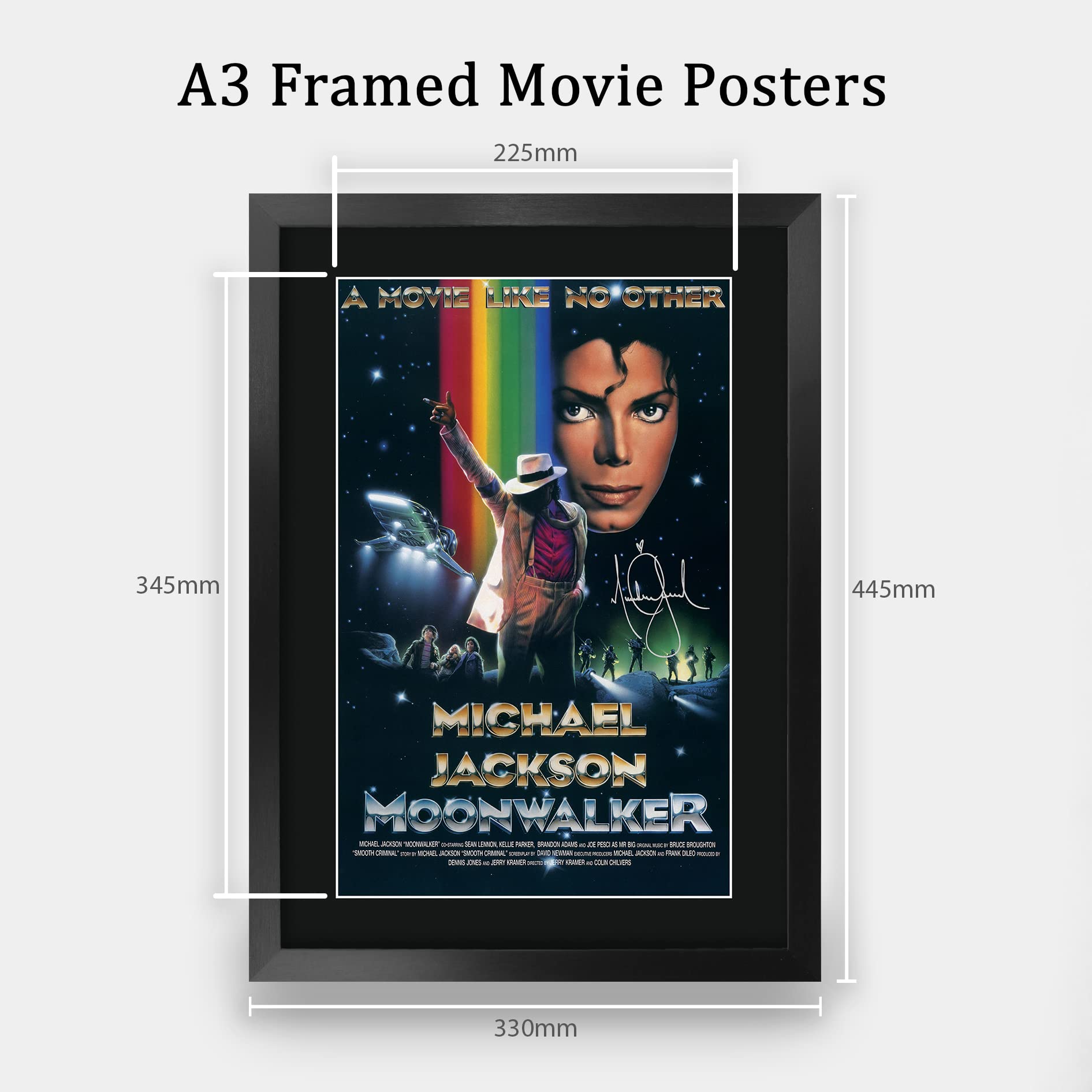 Amazon.com: HWC Trading Moonwalker Michael Jackson 16 x 12