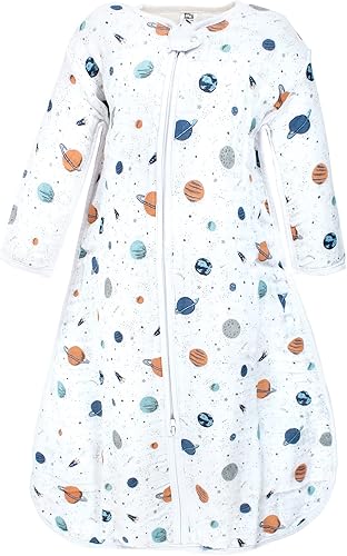 Miniatura 3 de Hudson Baby Saco de dormir unisex de muselina de manga larga para bebé, manta portátil, saco de dormir