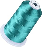 Vista 51 de Simthread 5500 yardas de hilo de bordar, 5000M de alto rendimiento 40 WT 100% hilo de poliéster – Más de 170 colores vívidos, clasificado de alta