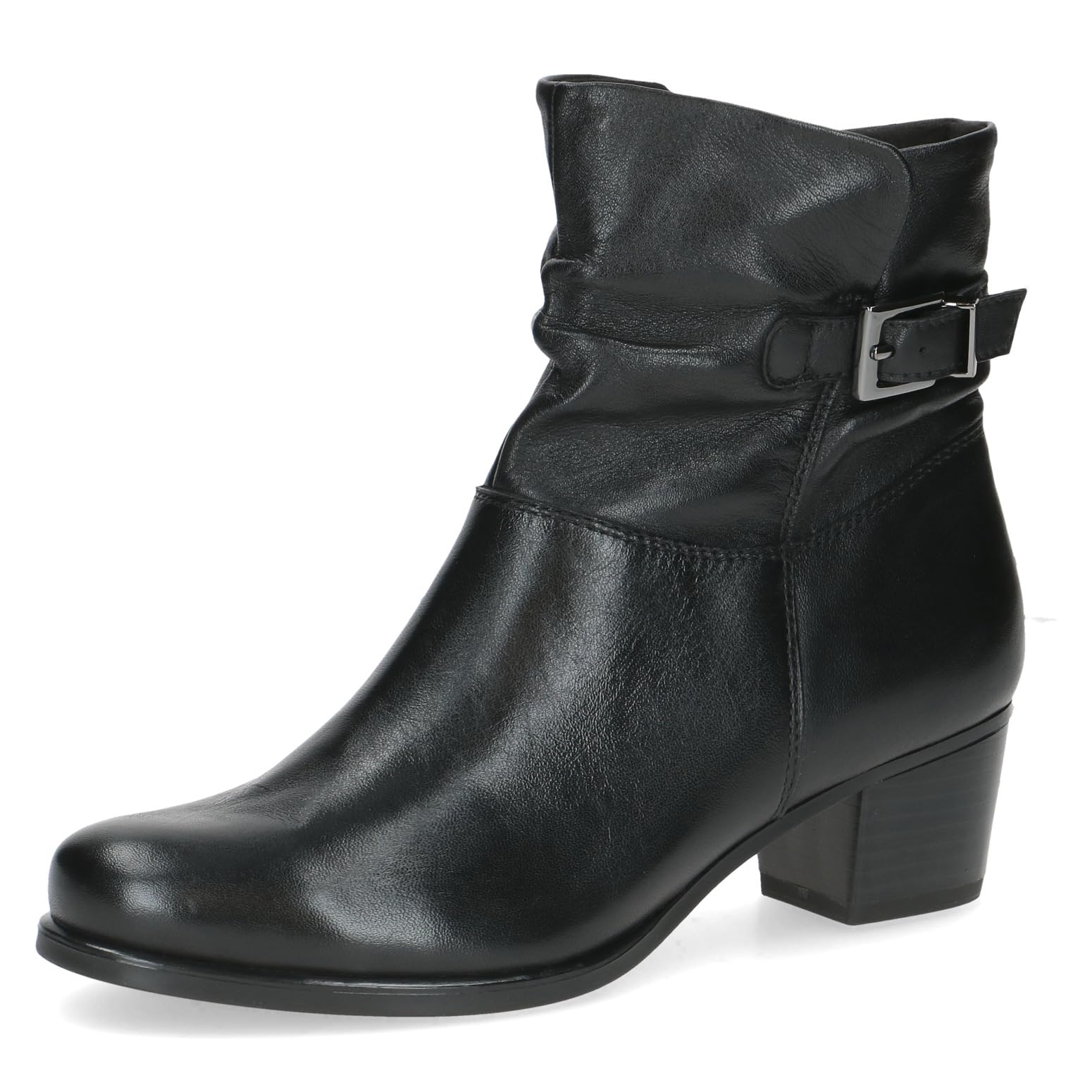CAPRICE Damen Stiefeletten aus Leder mit Blockabsatz