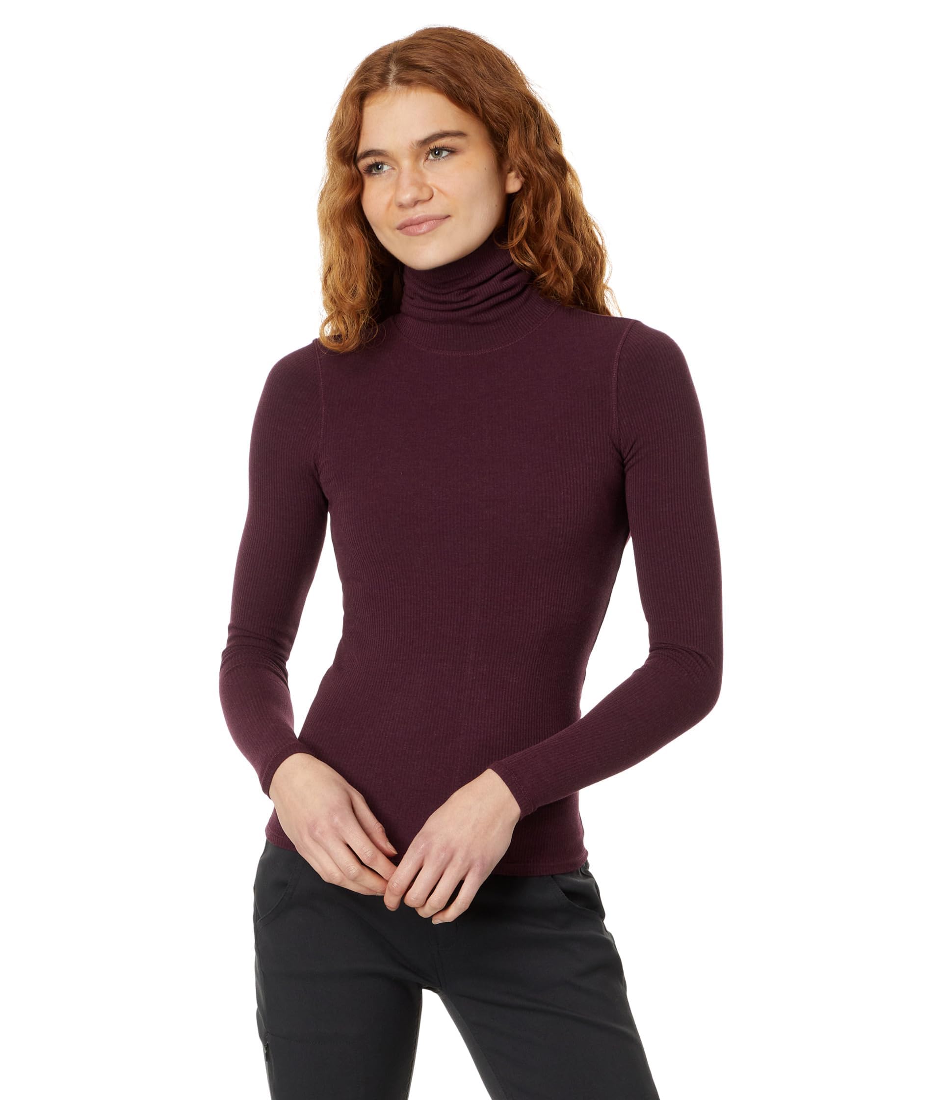 prAnaFoundation Rib Turtleneck