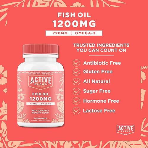 Miniatura 3 de Aceite de pescado omega-3  1250 mg de triple fuerza con 690 mg de EPA y 260 mg de DHA  capturado en la naturaleza, sin regusto a pescado  60 geles