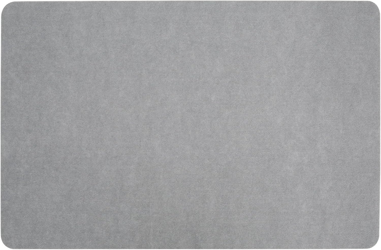 Office Chair Mat, Abrasion-Resistant Anti-Slip Desk Rug for Swivel Rolling Chairs on Floor Protection(Deep Gray)