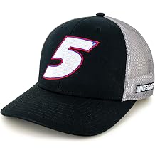 The Game Kyle Larson Big Number 5 NASCAR Mesh Back Hat Black/Gray