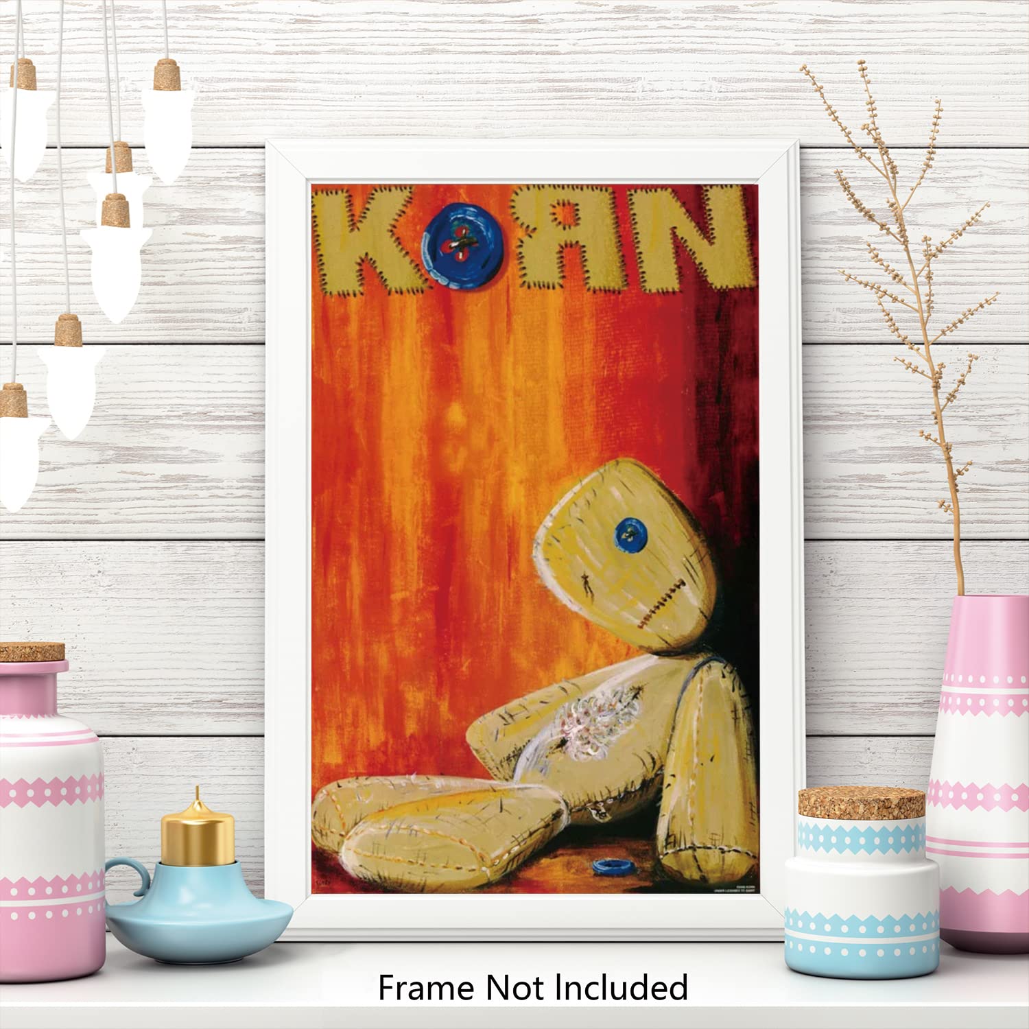 Poster Album Korn Kobrowse-n Sur Toile - Décoration Murale Moderne 40 X 60 Cm - Style Sans Cadre - 9