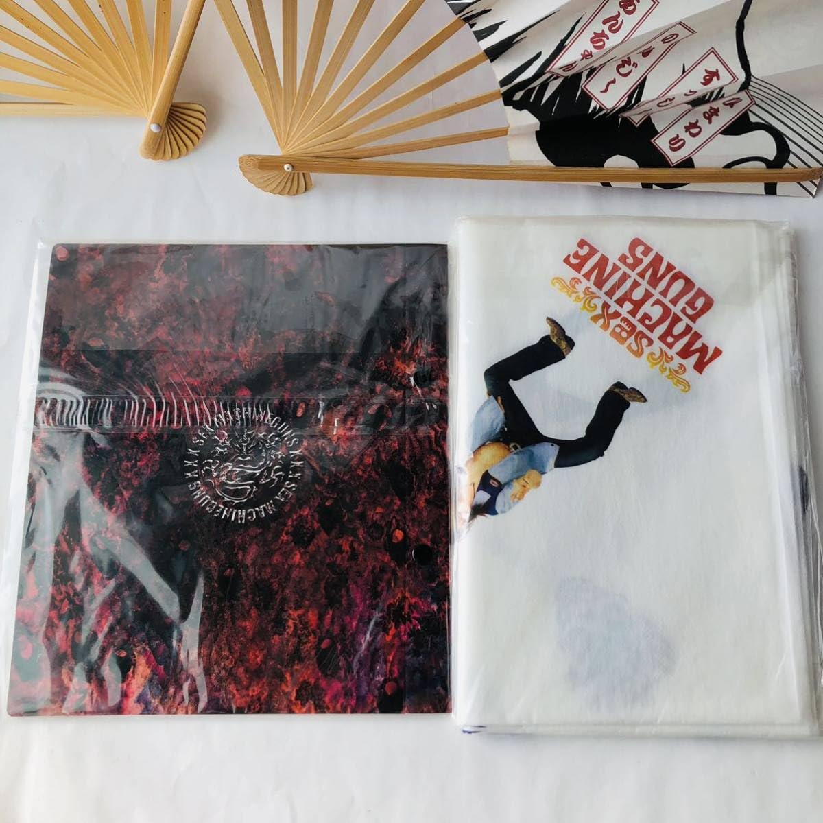 Amazon.co.jp: セックスマシンガンズ ツアー グッズ/扇子 トレカ