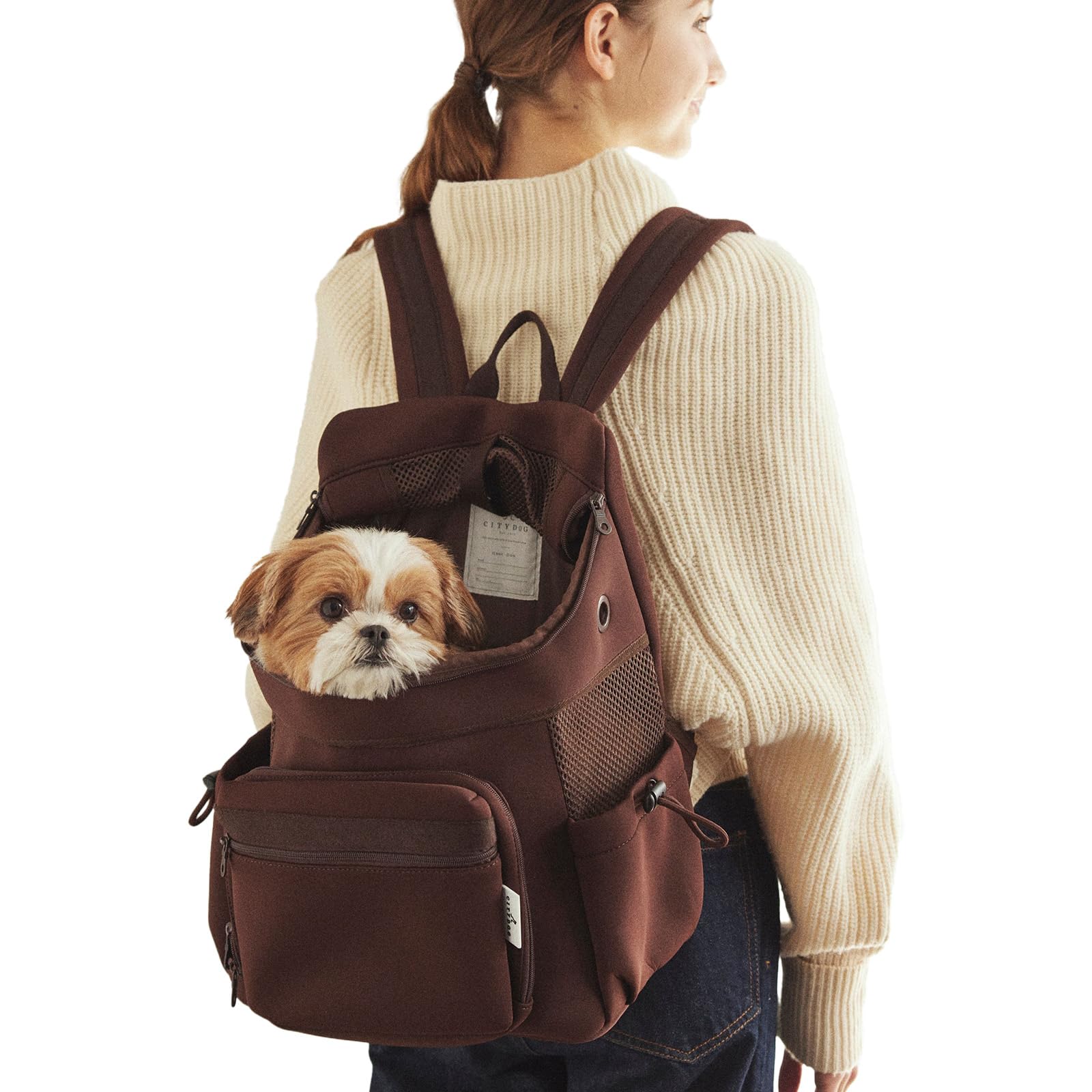 Citydog ネオプレーンバックパックキャリー　Mサイズ 犬用 ネオプレーンバックパックキャリー CITYDOG(シティドッグ