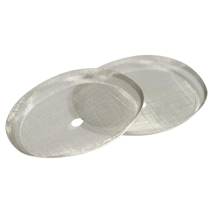 Buy French Press Filter Replacement (x2) by JOMO, Stainless Steel Food