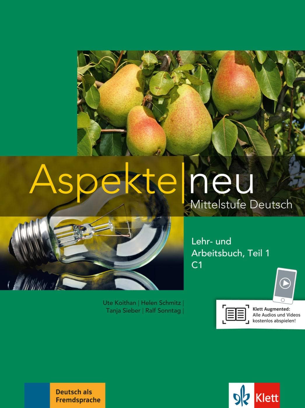 Aspekte neu in Halbbanden: Lehr- und Arbeitsbuch C1.1 mit CD