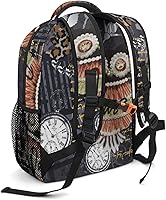 Bedrukte Casual Dagrugzak voor Dames Tieners Outdoor Wandelen Reistas Mode Stedelijke Rugzak Uilen Vintage