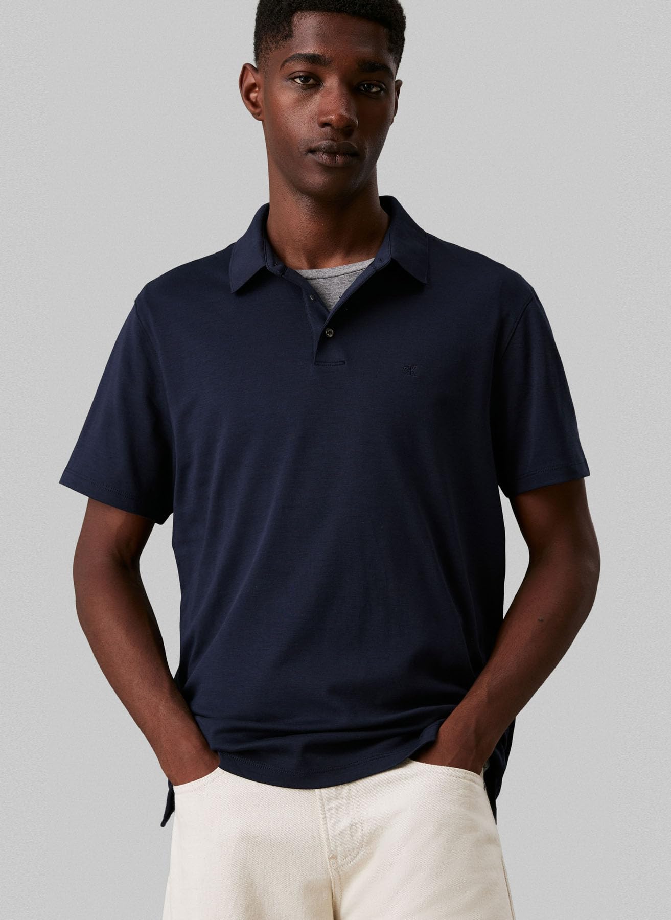 SS SUPIMA CHEST EMB POLO Tişört Erkek