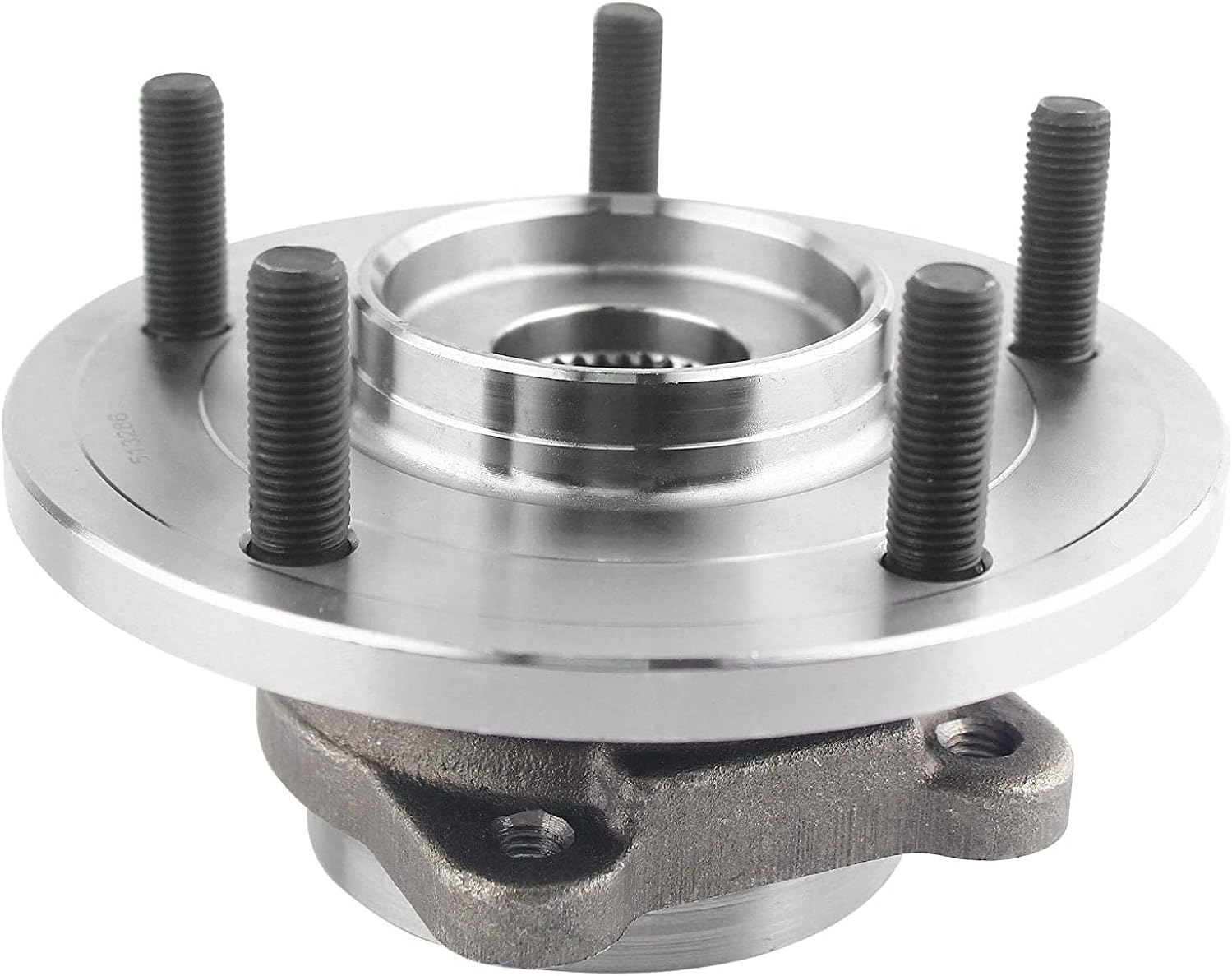 MotorbyMotor 513286 Front Wheel Bearing and Hub Assembly with ABS 5 Lugs fits for 2009-2020 Dodge Journey Wheel Hub Assembly