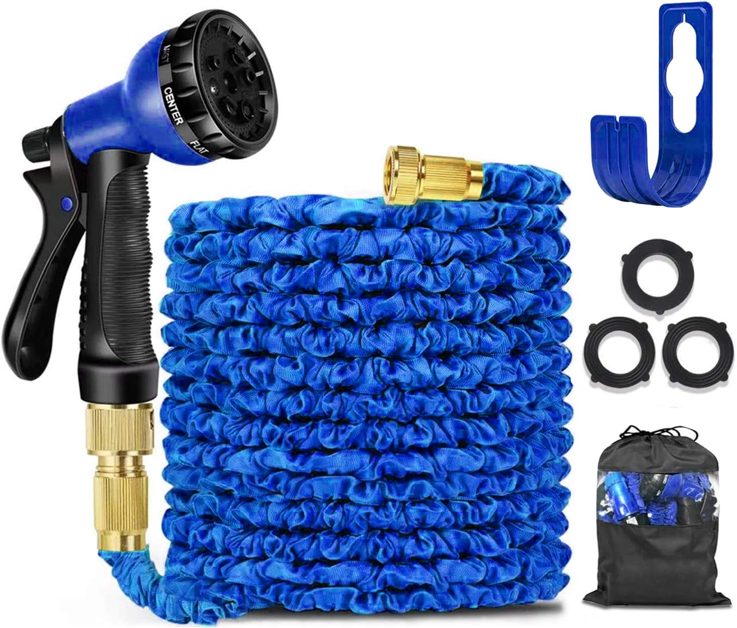 25ft Expandable Garden Hose, Expandable Water Hose with 8