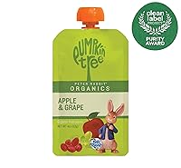 Vista 8 de Pumpkin Tree Peter Rabbit Organics, aperitivo de fruta 100% puro orgánico de manzana y uva, 4 onzas (Paquete de 10)