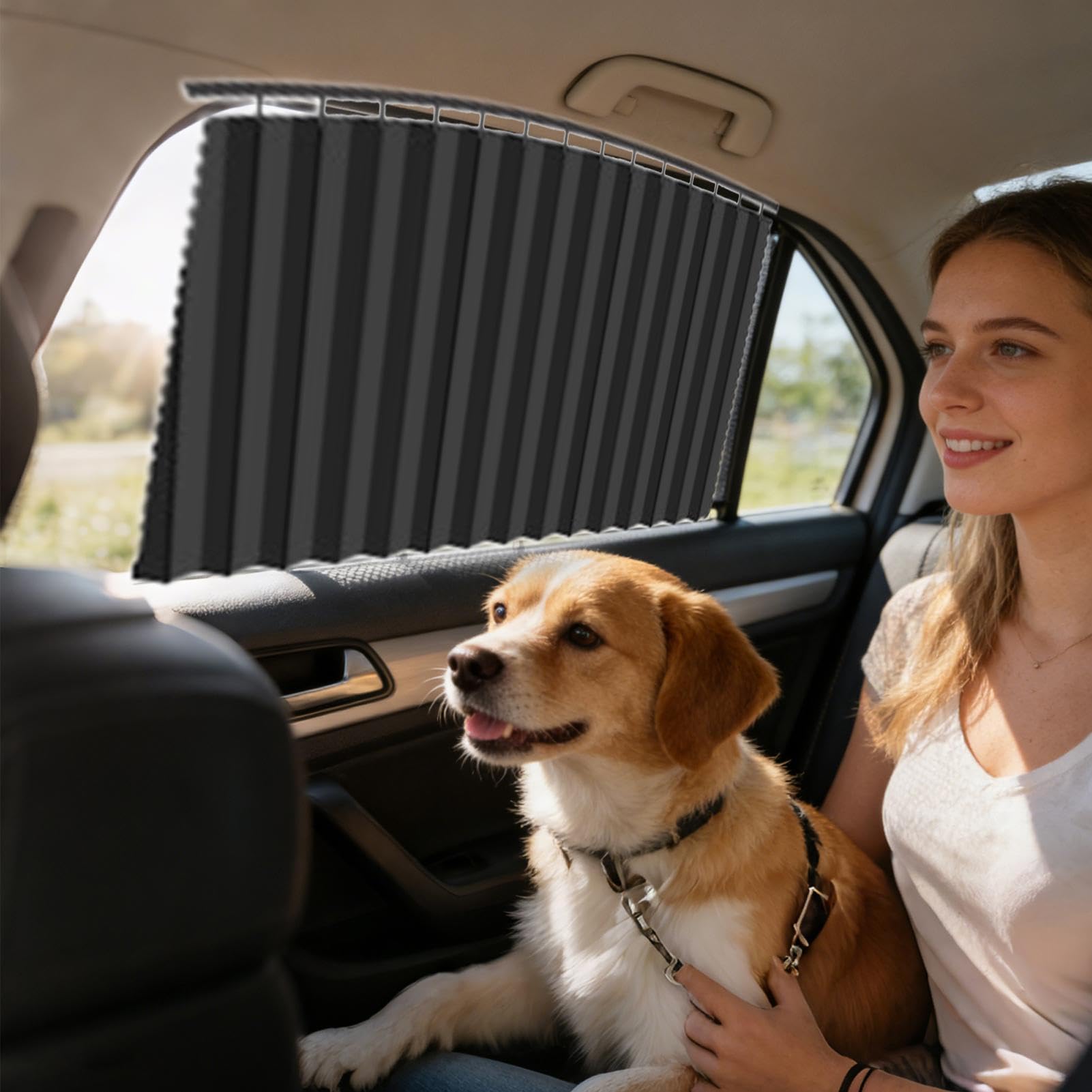 Parasole Per Finestrino Laterale Schermo Oscurante Magnetico Scorrevole | Coprifinestrini Auto Per Viaggio su Strada Outdoor Lunghe Percorrenze Spostamenti Quotidiani Furgoni SUV