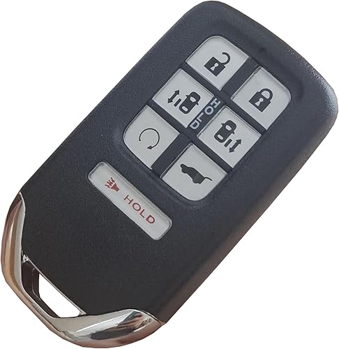 Miniatura 8 de Reemplazo para Honda - Carcasa compatible con 5 botones 2014 2015 2016 2017 Honda Odyssey EX 2017 Honda Odyssey SE (FCC ID KR5V1X) (para H)