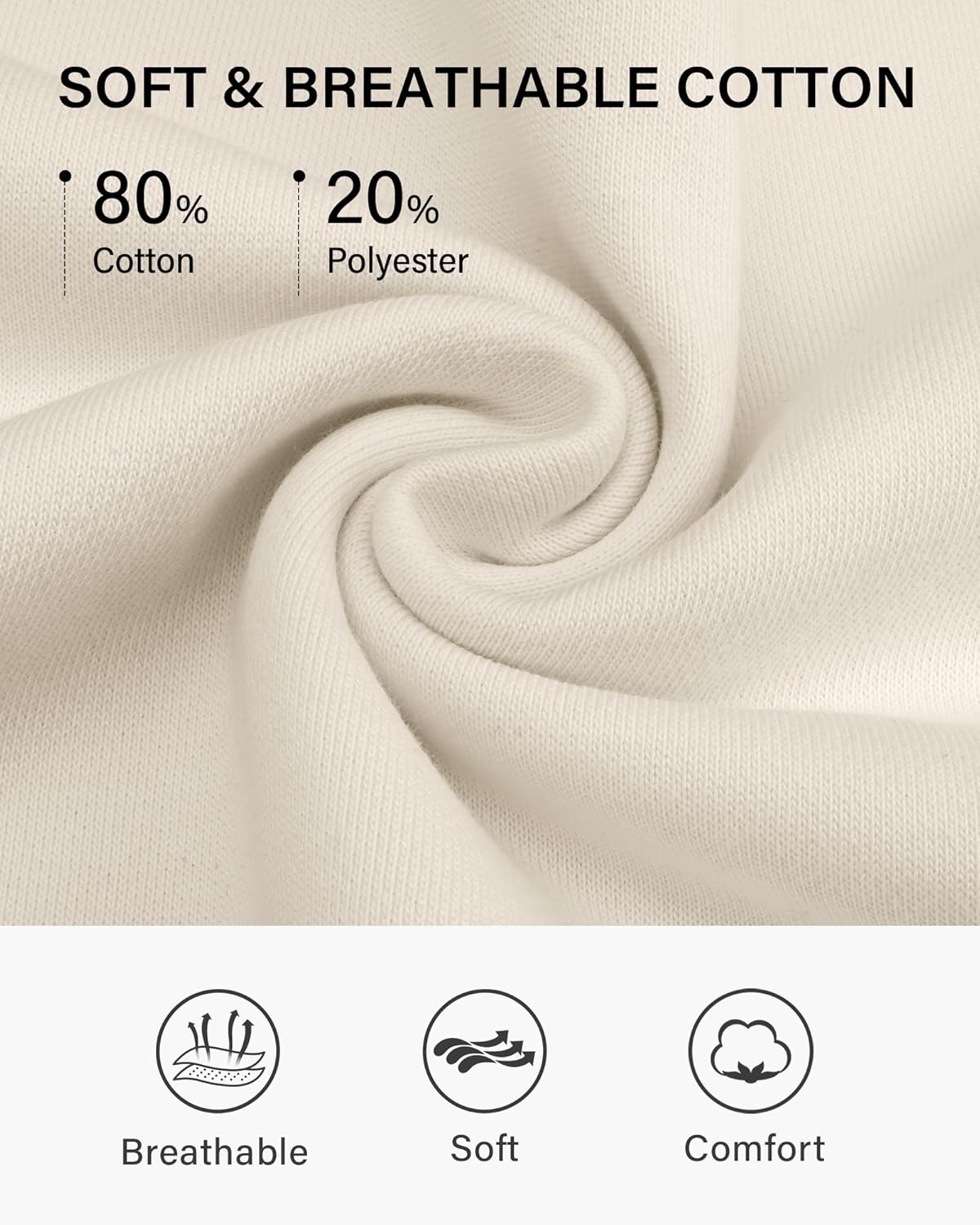 Stelle Cropped Sweatshirts for Women Cotton Long Sleeve Crop Tops Crewneck Pullover Oversized Sweater - Image 7