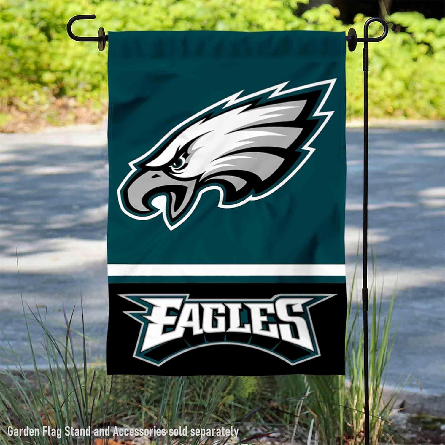 Philadelphia Eagles Double Sided Garden Flag (Pack of 2)