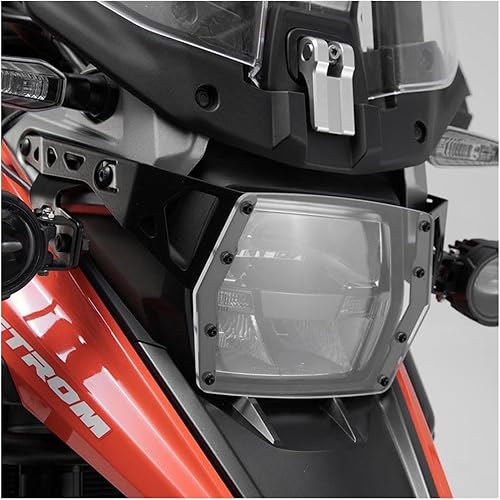 Miniatura 3 de Motorcycle Headlight Head Light Guard Protector Cover Protection Grill for Suzuki V-Strom DL1050XT DL1050A 2019 2020 (Color  A)