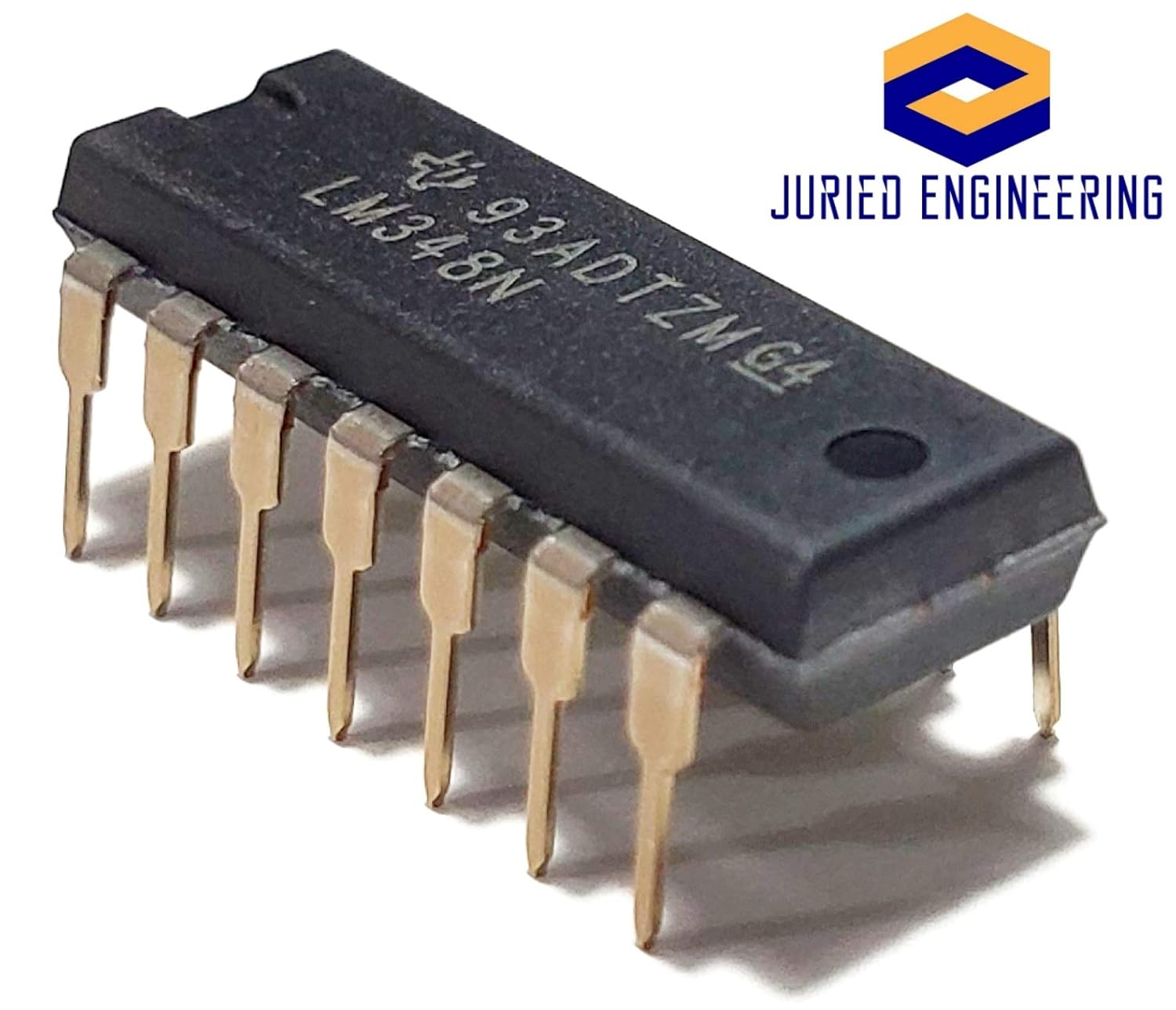 LM348N LM348 Quad High-gain Internally-Compensated 36V Operational Amplifier Op Amp Breadboard-Friendly IC DIP-14 (Pack of 20)