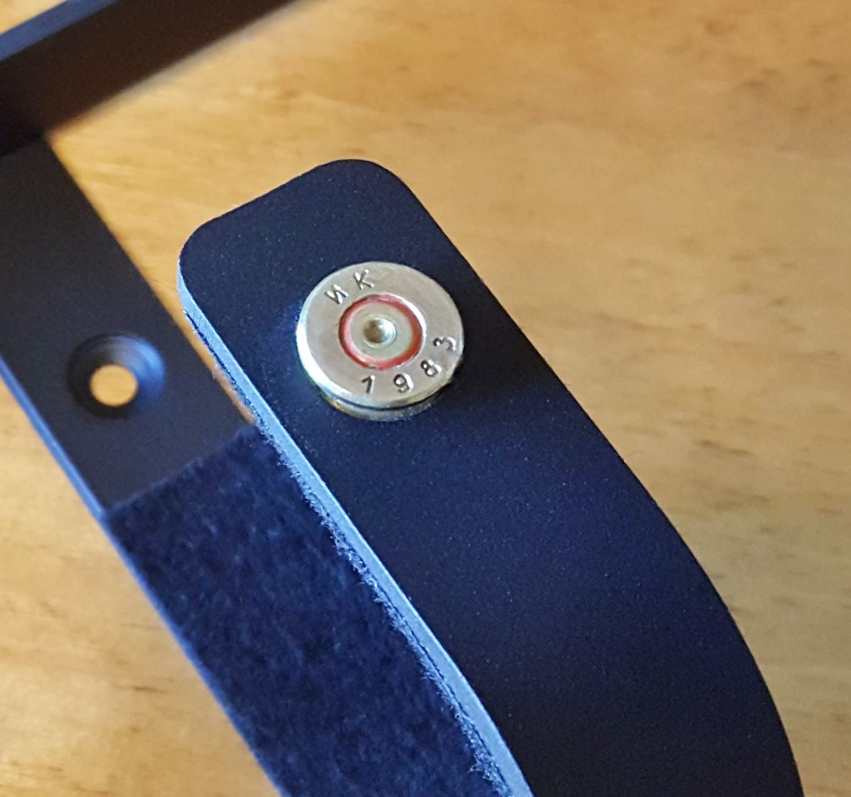 Gun Hangers Shotgun Muzzleloader Lever Action Wall Mount Gun Hooks Rack - Black & Rustic Finish (Black Finish, 7.62x39 AK) Verdict Brackets, LLC - (Low Profile) -