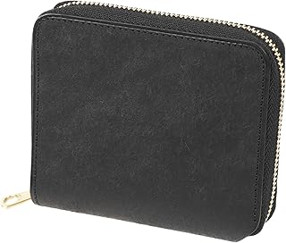 [lemma] レンマ 財布 ラウンドファスナー財布 本革 レザー メンズ レディース CURVA クルバ ミニラウンドウォレット ブラック