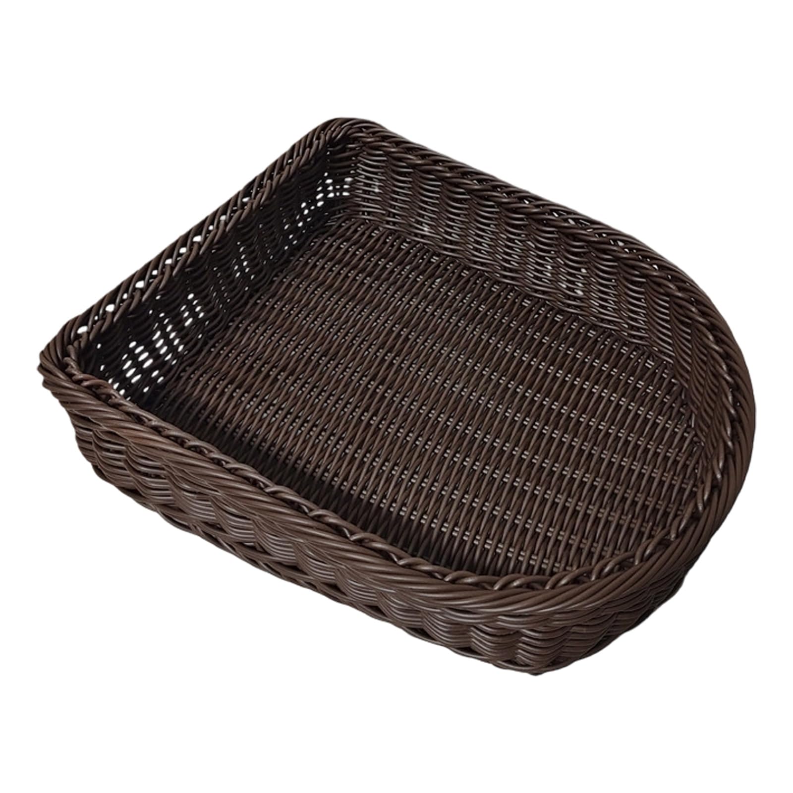 NVOQILIN Spacious Handwoven Storage Basket with Rattan Aesthetic Suitable for Any Room in Your Home Home Organization Basket