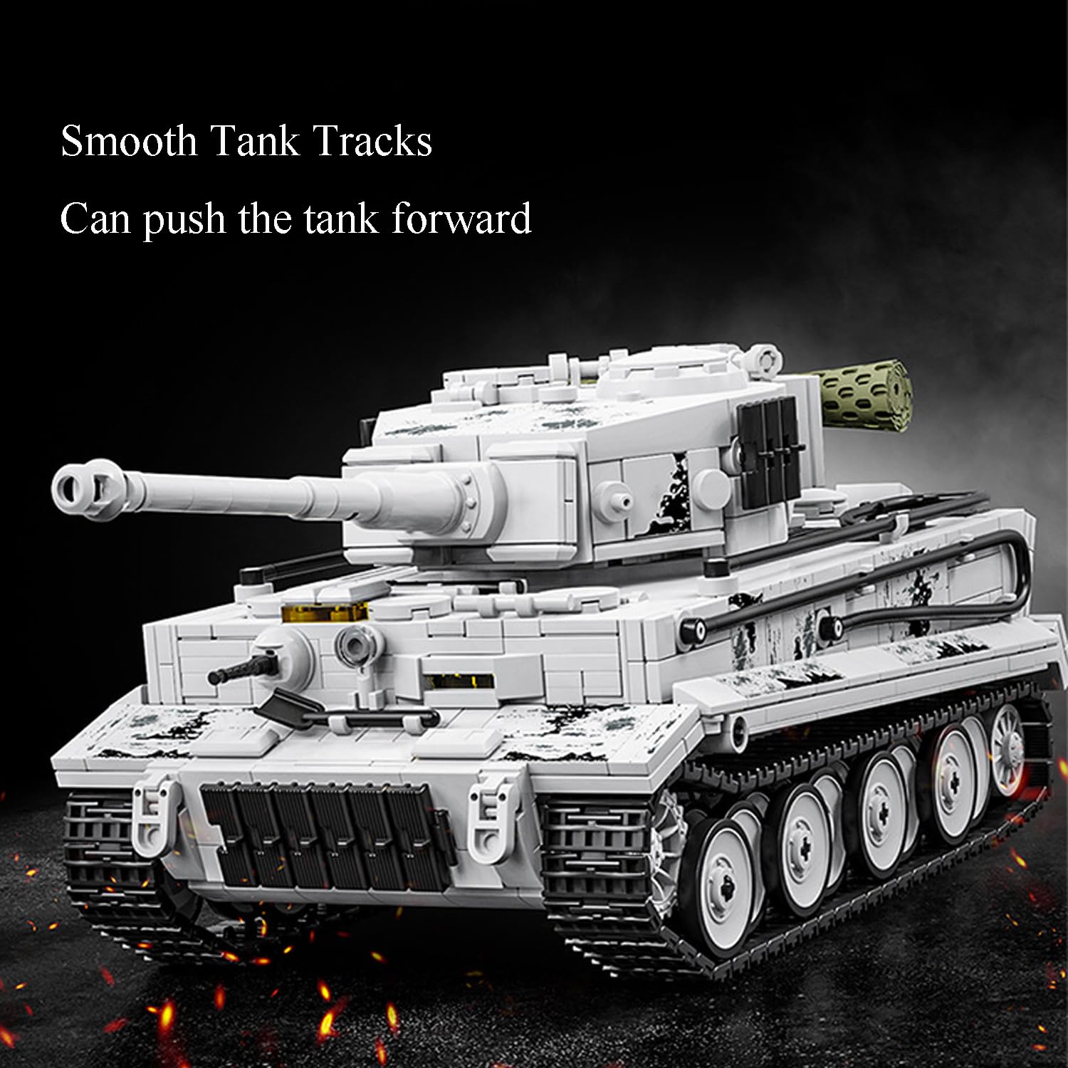 Amazon.com: Jeamoc WW2 Heavy Military Tiger Tank Building Block