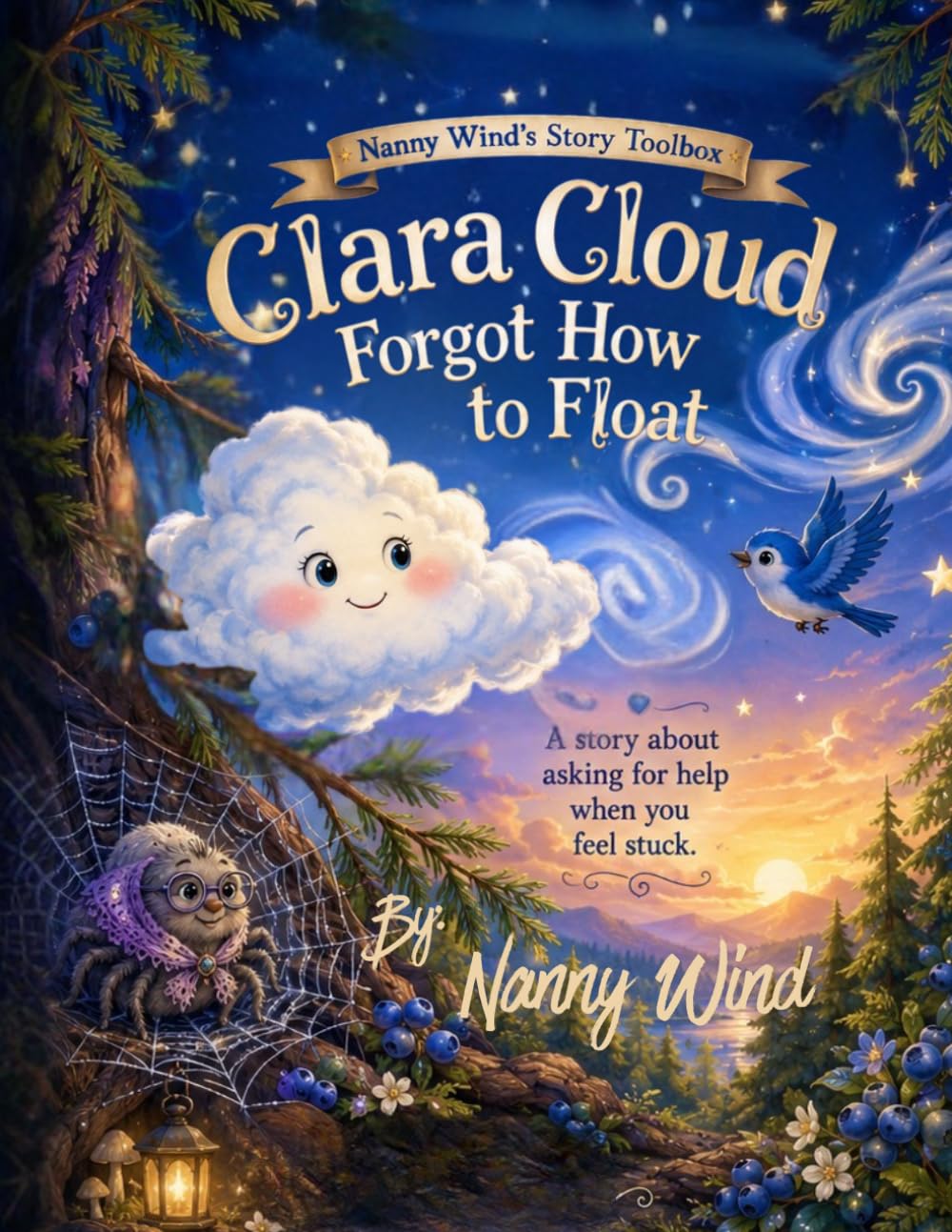 Clara Cloud Forgot How to Float:: An unfinished story about asking for help when you feel stuck (Nanny Wind's Story Toolbox)