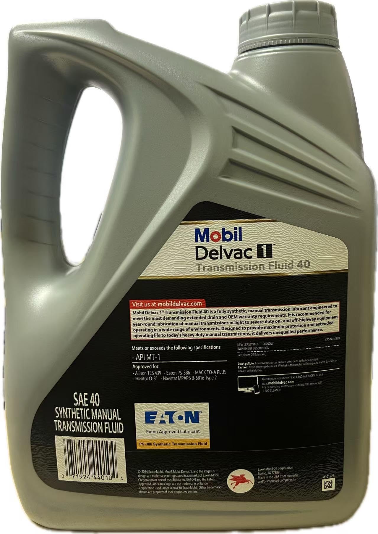 Amazon.com: Mobil Delvac 1 Transmission Fluid 40, SAE 40, Fully
