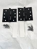 4" Square Stainless Steel Door Hinges with Ball Bearing photo review