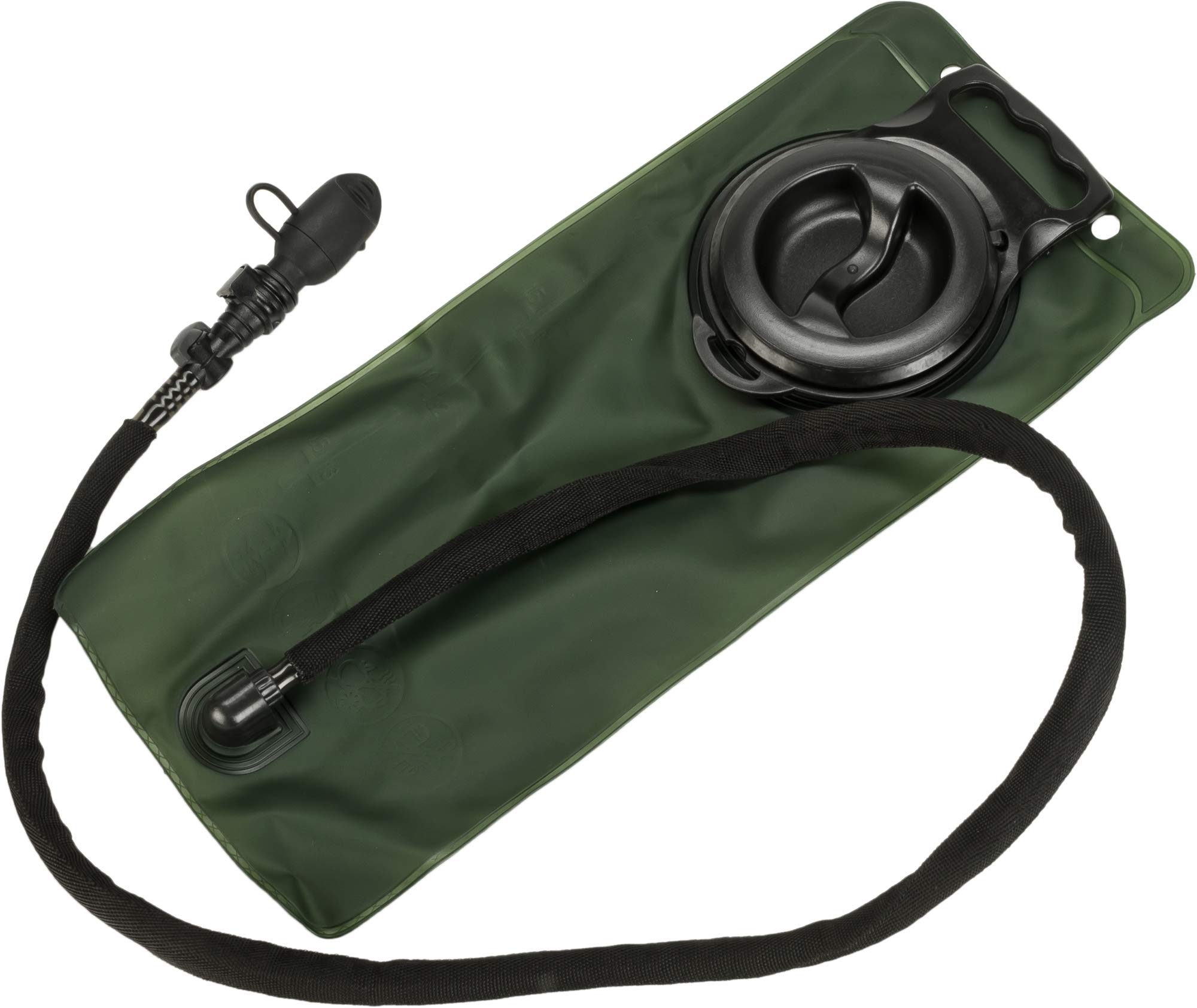 Evike Matrix 2.5L Hydration Bladder with Insulated Hose and Detachable Mouthpiece (Color: Black Tube)