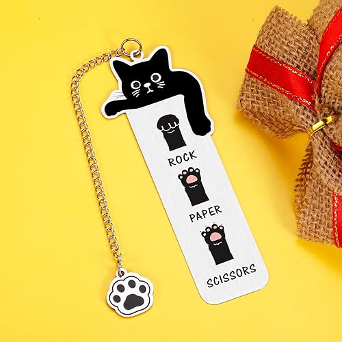 Miniatura 10 de Marcadores de gatos para mujeres y hombres, regalos para amantes de los gatos para mujeres, regalos de cumpleaños para el día de San Valentín para