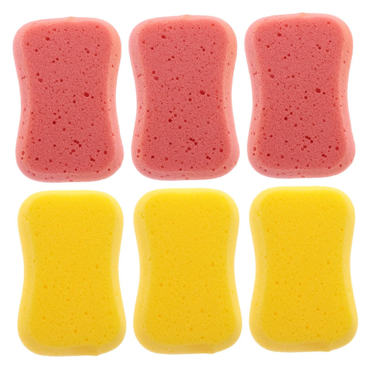 Housoutil 18 Pollici Spugna Da Bagno Scrubber Da Bagno Per Il Corpo Schiuma Da Bagno Spugna Di Luffa Per La Spugne Esfolianti Di Luffa Pulizia Profonda Impostare