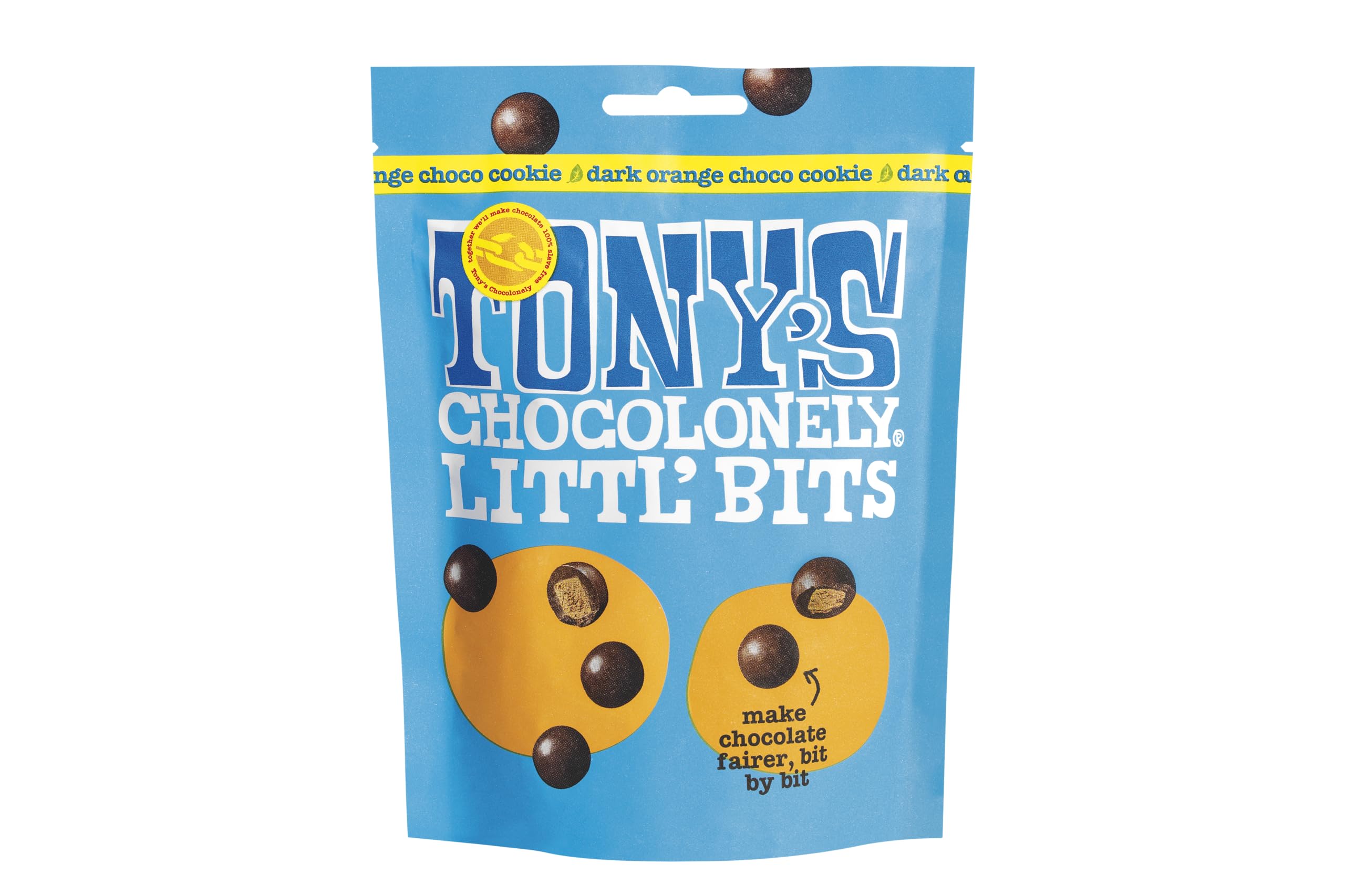 Tony's Chocolonely Littl' Bits Milk Marshmallow & Biscuit Mix