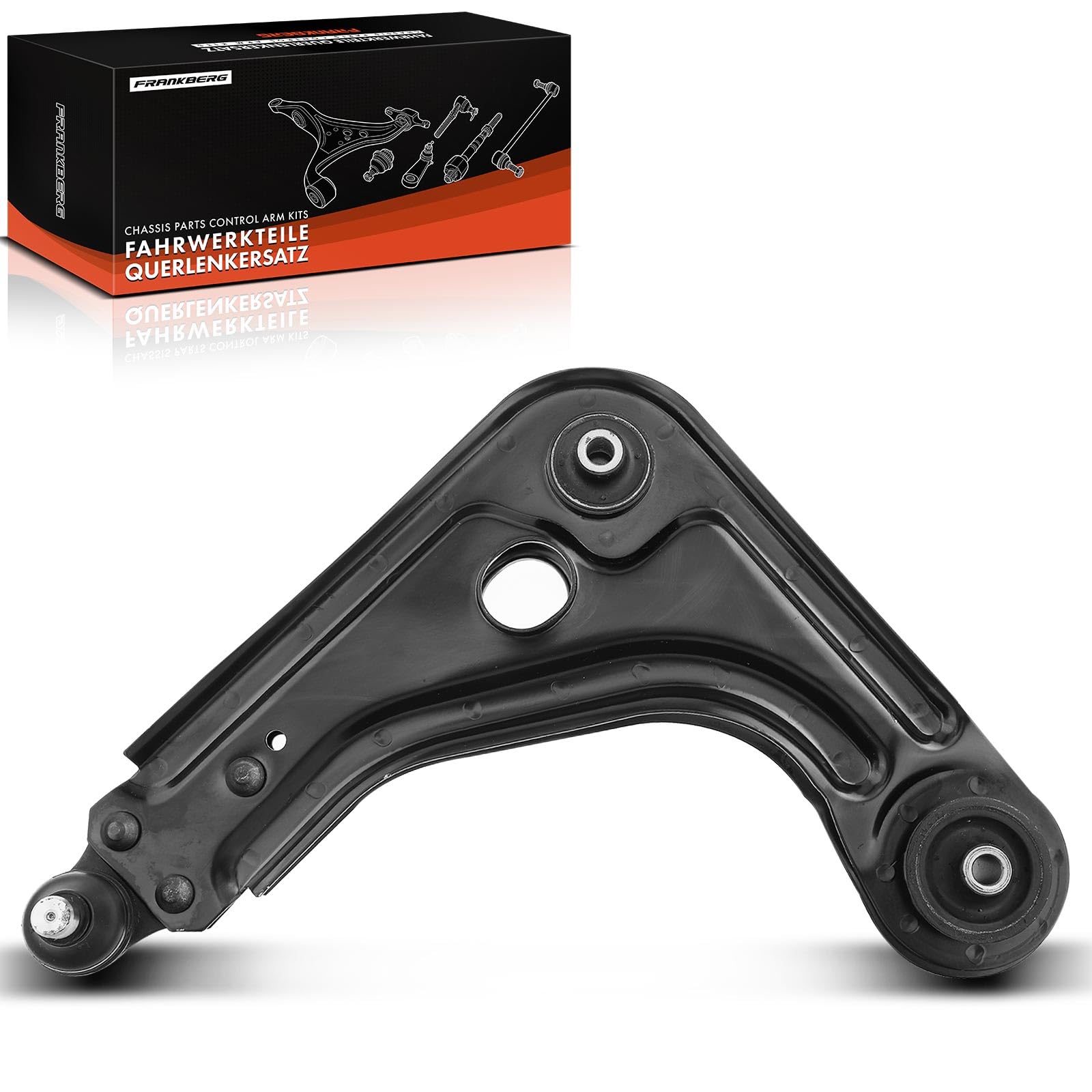 Frankberg 2 brazos de control para suspensión de ruedas eje delantero | eje delantero, izquierda, bien, 1063985; Compatible con: KA RB