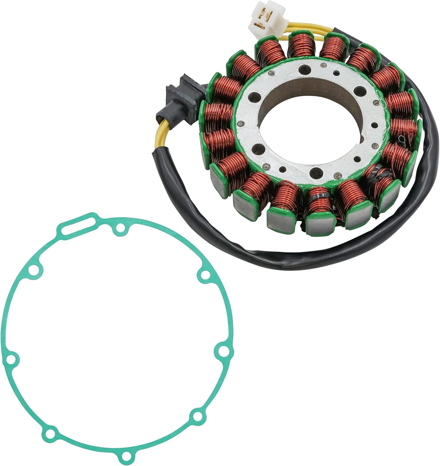 Caltric Stator and Outer Gasket Compatible With Kawasaki Vulcan 1500 1500L Vn1500 Vn 1500 1996-1999