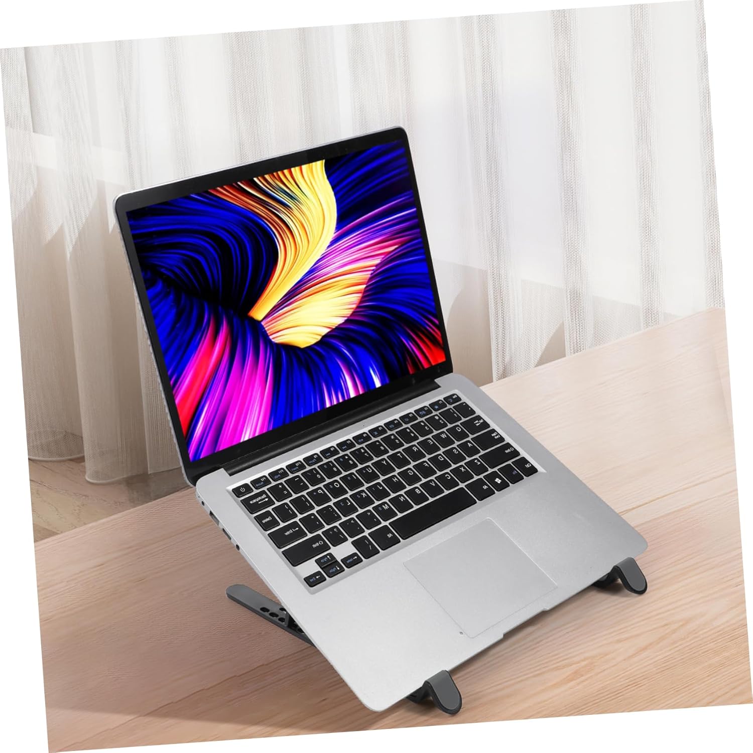 ARTIBETTER Laptop Cooling Pad Height and - Design Four Fans for Efficient Heat Dissipation Compatible Various Laptop for Use