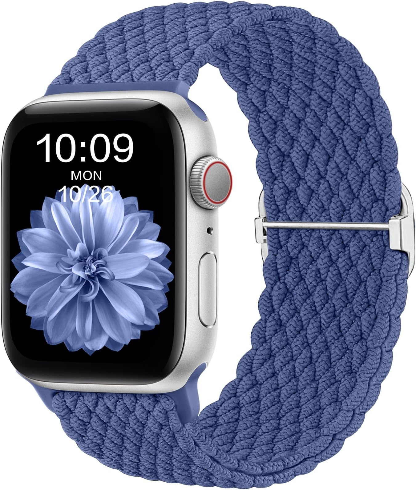 CeMiKa Braided Solo Loop Straps Compatible with Apple Watch Strap 44mm 45mm 46mm 42mm 49mm, Stretchy Straps Elastic Sport Band for Apple Watch SE/iWatch Series 10 9 8 7 6 5 4 3 Ultra 2 1, Women Men
