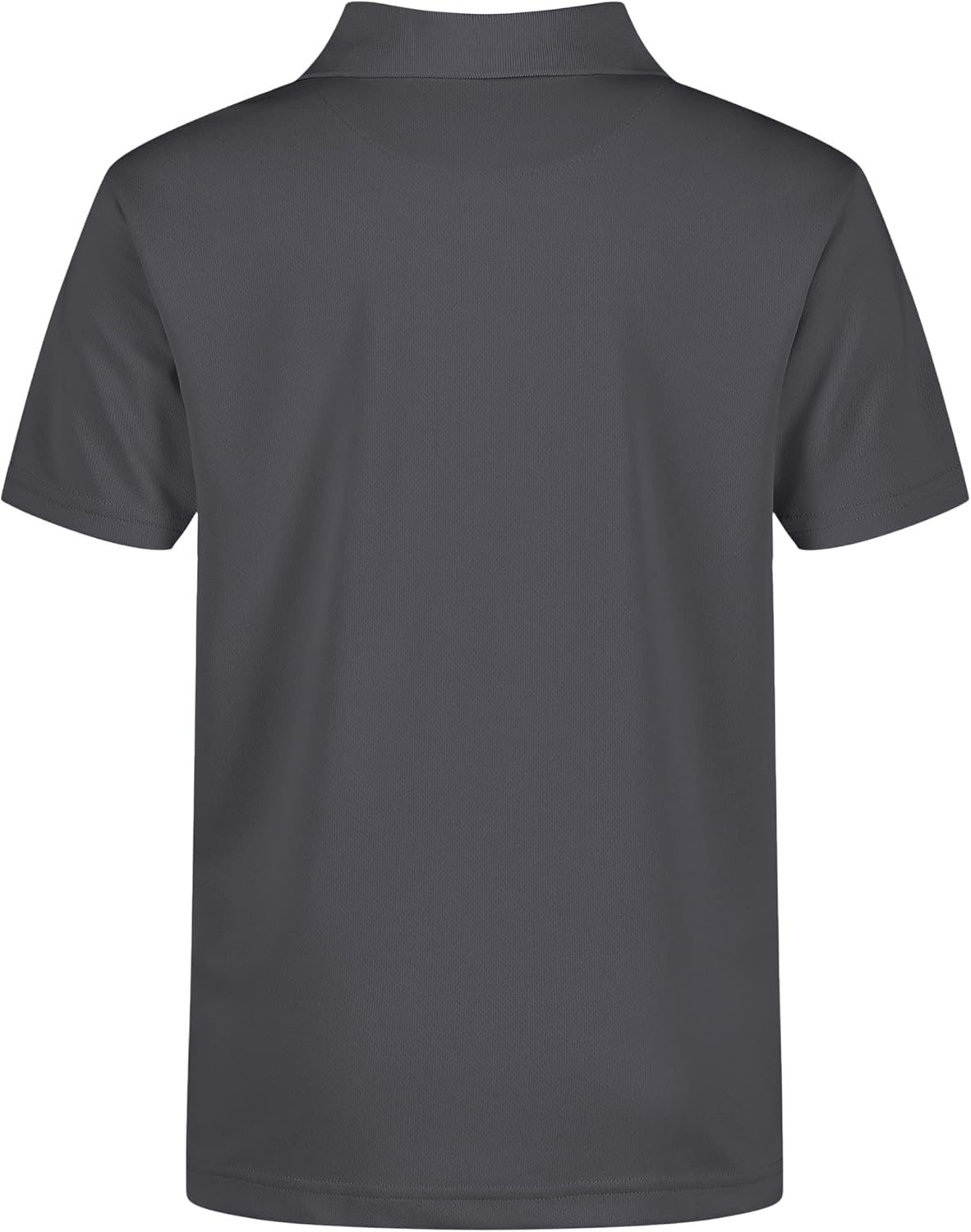 Nautica Boys' School Uniform Short Sleeve Polo Shirt, Button Closure, Moisture Wicking Performance Material - Image 2