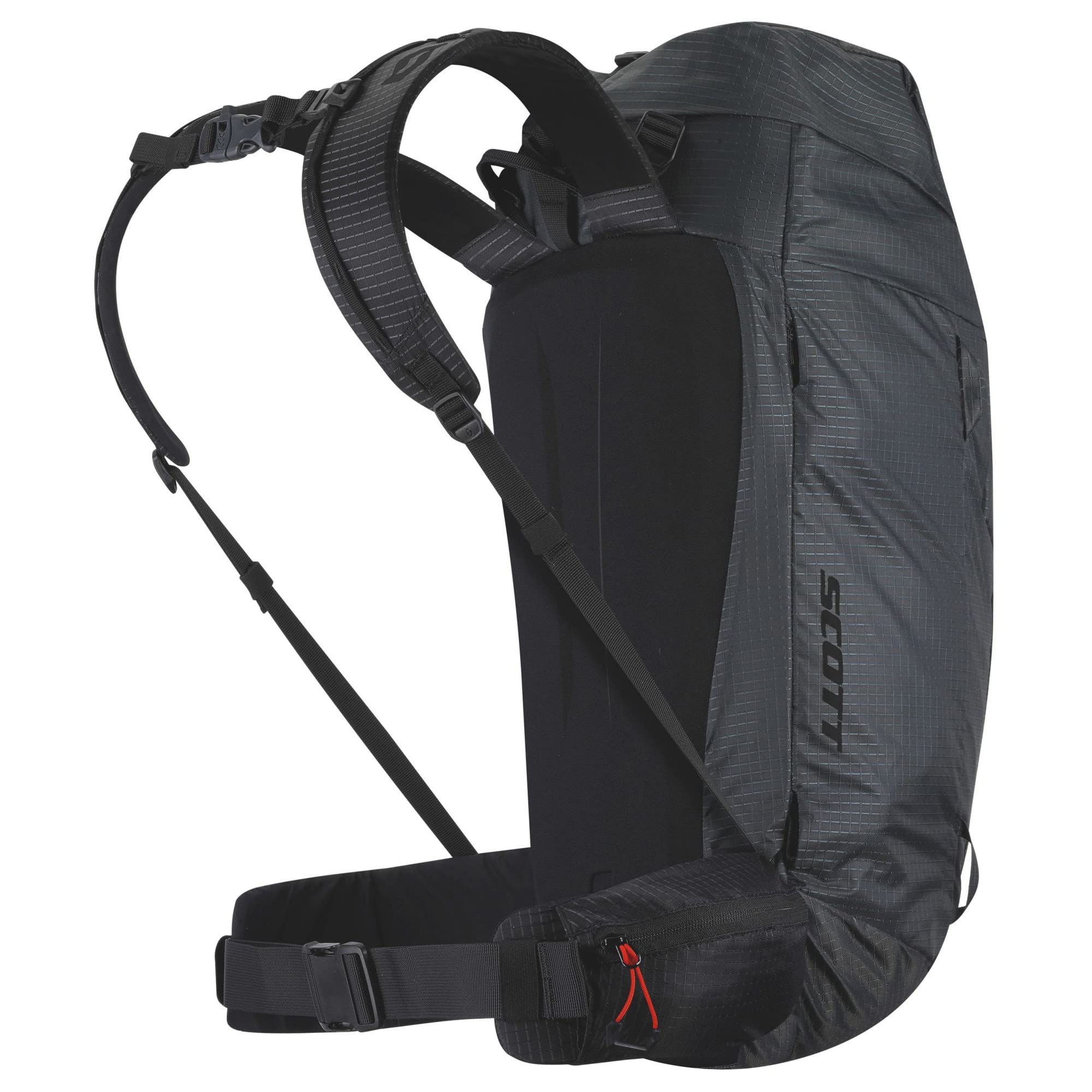 Scott Mountain - Zaino da snowboard, 35 l, colore: Grigio scuro, nero