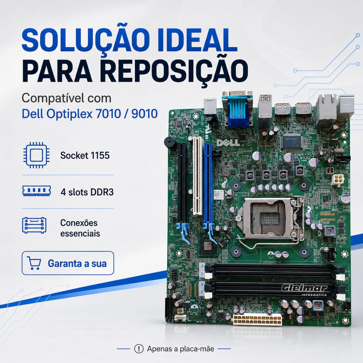 Placa Mãe Desktop Dell Optiplex 7010 8nppy | Amazon.com.br