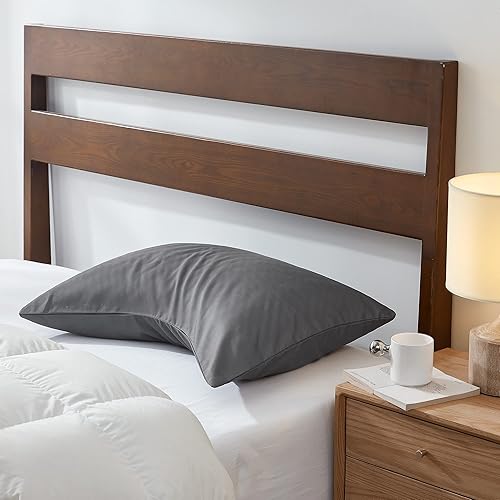 Sidney Sleep Fundas de almohada curvas, cierre de cremallera de longitud completa, microfibra cepillada suave de alta calidad, resistente a la