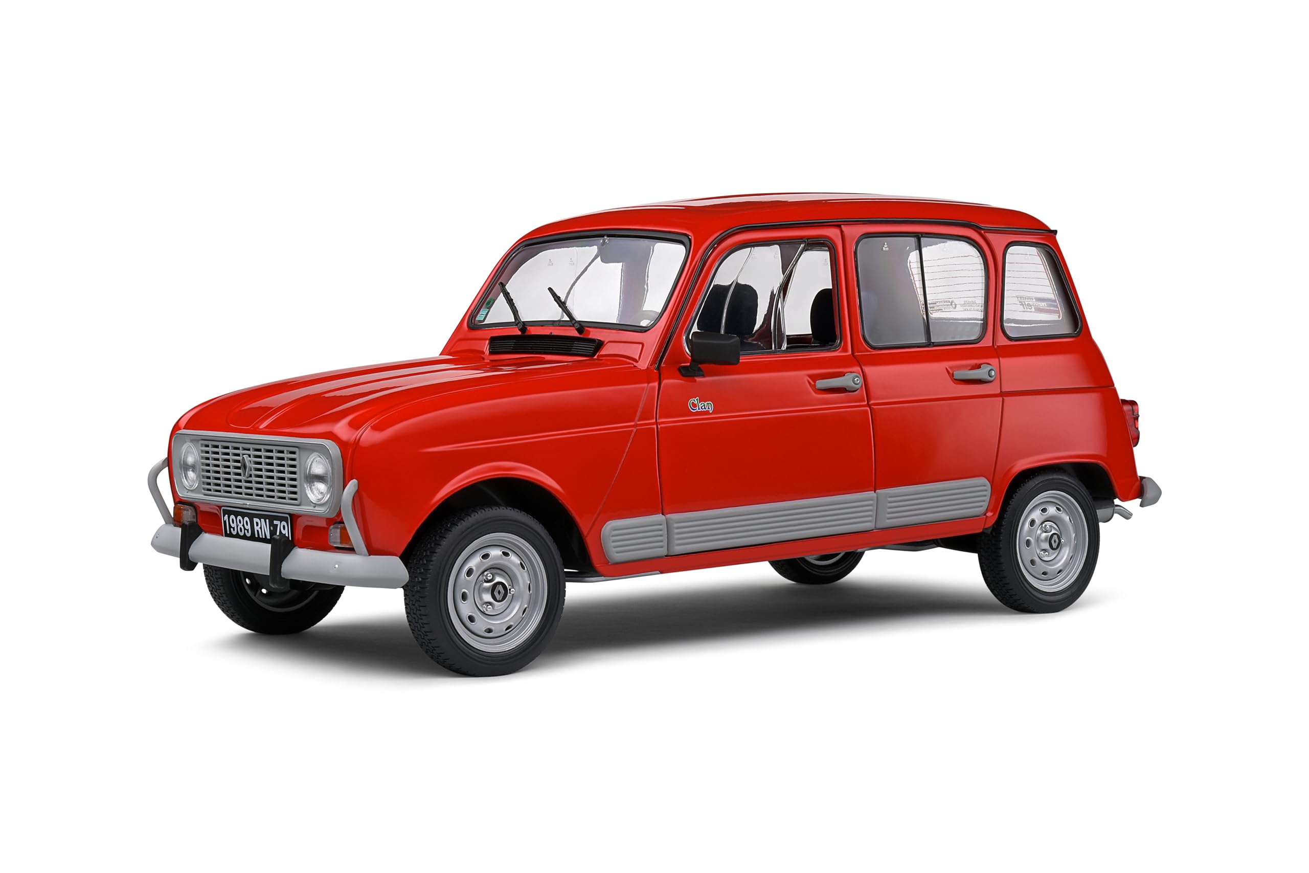 SOLIDO Auto in miniatura 1:12 Renault R4 GTL Rosso, Collezionisti, Bambini maggiori, Ragazzi (Young Males), Bambini e Adulti