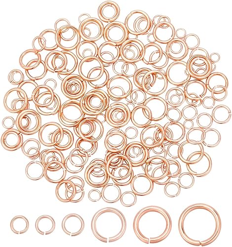 Miniatura 7 de AHANDMAKER 30 anillos de plata abiertos, 3 tamaños, anillos de plata de ley 925, anillos de enlace ovalados, conectores de anillos de joyería para