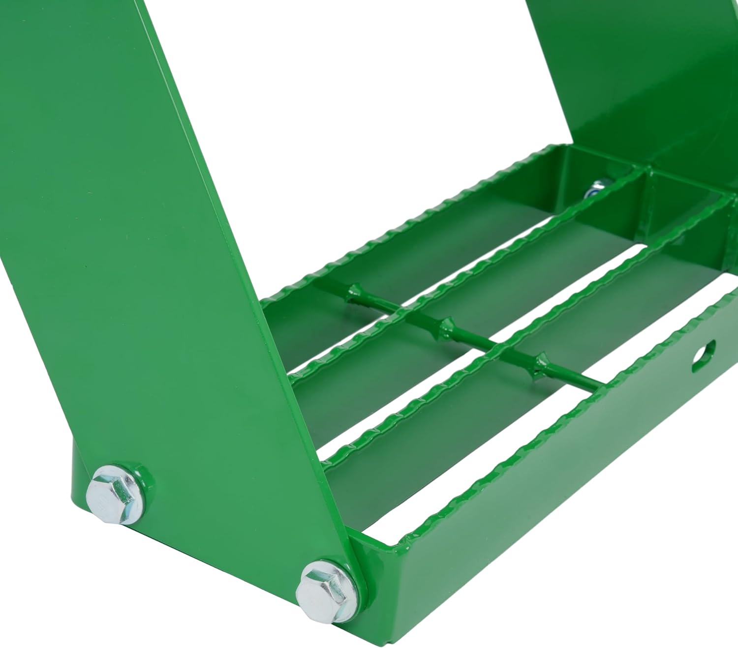 ECOTRIC Step Extension Kit Compatible with John Deere 3010 3020 4000 4010 4020 2WD Row Crop and Utility Tractors Left Hand Step Kit Replacment for RE62856 Green