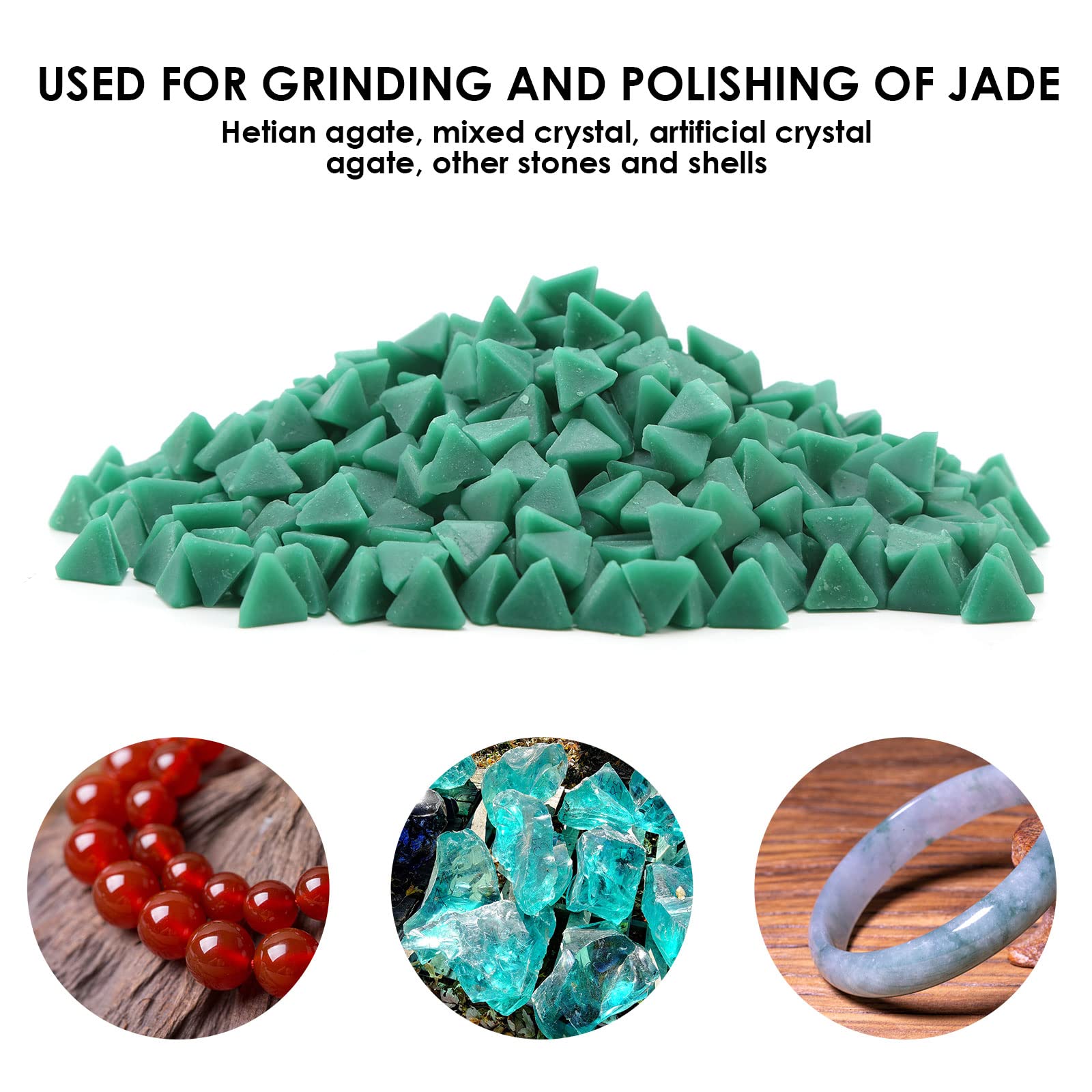 Materiale Per Lucidatura Gioielli IFCOW - Abrasivo Per Lucidatrice A Vibrazione, Confezione Da 460 G