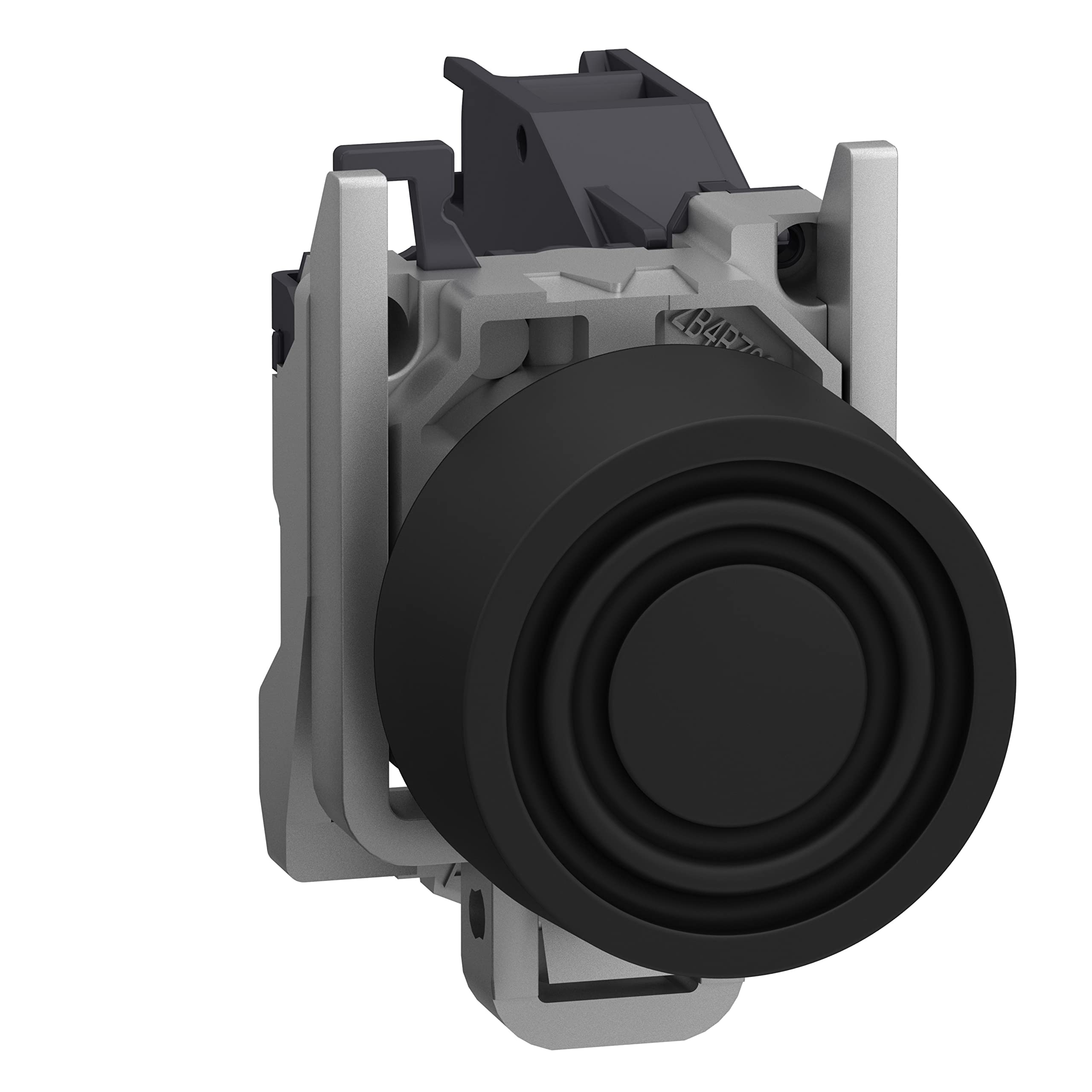 Poussoir rasant noir 1NA bouton de commande rasante noir pour circuit